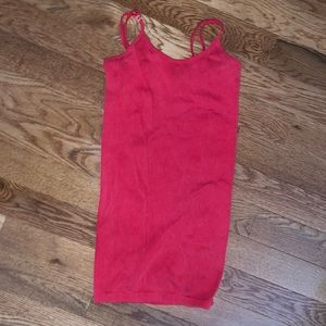 Red bodycon